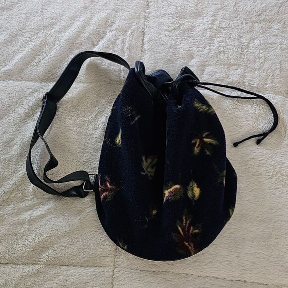 Floral Blue Drawstring Women's Bag. Excellent Condition! - Picture 2 of 5